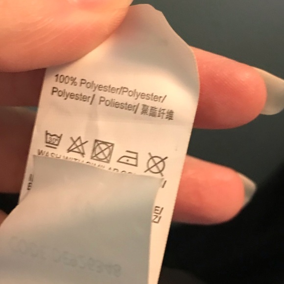 🎀NWT Missguided Satin Bardot Tie Dress in Black MISSING BELT Size 8 - Picture 12 of 14